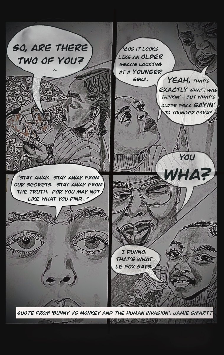 ‘THAT’S WHAT LE FOX SAYS’
#OLMW 003
Art &amp; Story by @eskaonline 3/3