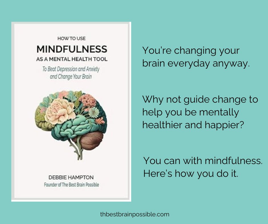 dlhampton's tweet photo. Do you want to be happier and mentally healthier? Here's how to take control of your mind and change your brain. https://t.co/yecmm59YA0
#depression #anxiety #mentalhealth #mind #mindfulness #mindful #brain #brainhealth #neuroplasticity #tharapy #treament #book #books #selfhelp #anxietyrelief #indiebook #neuroscience #read #reading #wellness #psychology #mindset #booklovers #indieauthors