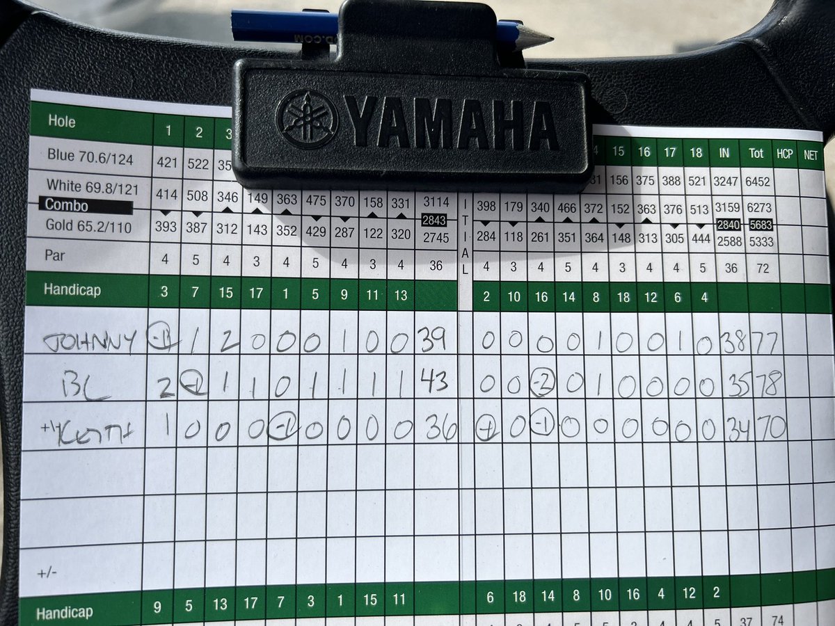 _KeithCook's tweet photo. First round with my new @Sub70 irons!🔥🔥🔥 #Sub70 #699Pro ⛳️ https://t.co/oNReF5xShq