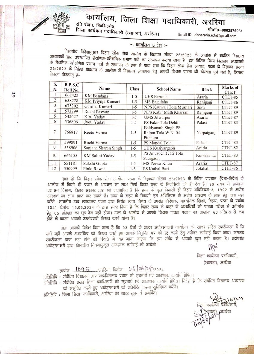 ये सब सबूत के तौर हाइकोर्ट में प्रस्तुत किए जाएंगे! आरक्षण घोटाला, भाषा अहर्ता घोटाला, CS में STET व योग्यता घोटाला, दिव्यांग कैटेगरी घोटाला...इन सब को समेकित रूप से न्यायालय के समक्ष रख कर Revised Results की मांग की जाएगी। सभी अभ्यर्थी हमारा साथ दें। ज्यादा से ज्यादा सबूत दें!!