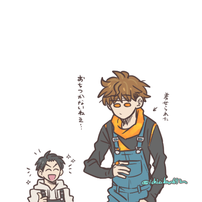 時には違う服はどうでしょう? 現時点で本編で違う服装になったのを見たことがないので…。 