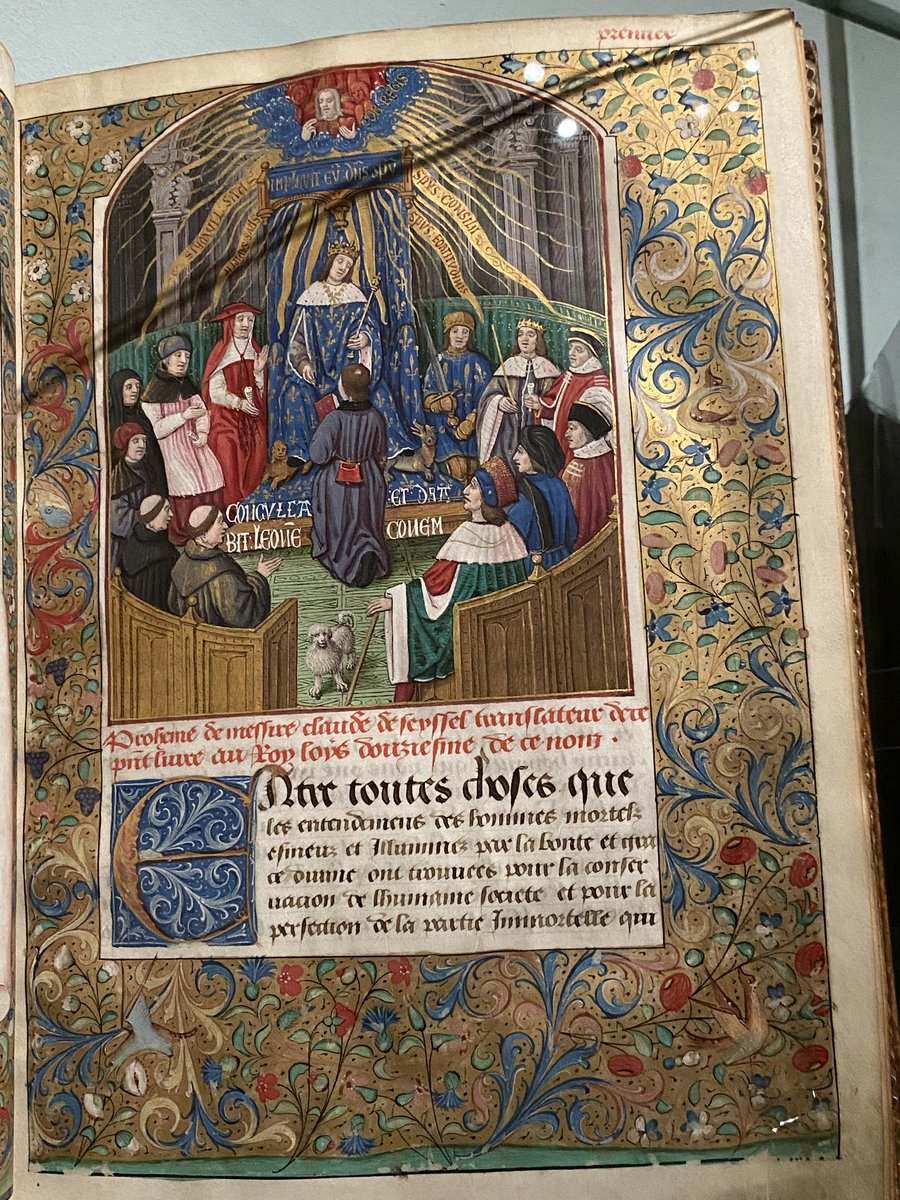 oandurand's tweet photo. Visite de la très belle exposition de la @laBnF consacrée à L’Invention de la Renaissance avec quelques-uns de mes HK de #Fustel venus en voyage à Paris ! Défi : traduire le latin et le grec directement depuis les manuscrits ✅ https://t.co/w26p9cDO6u