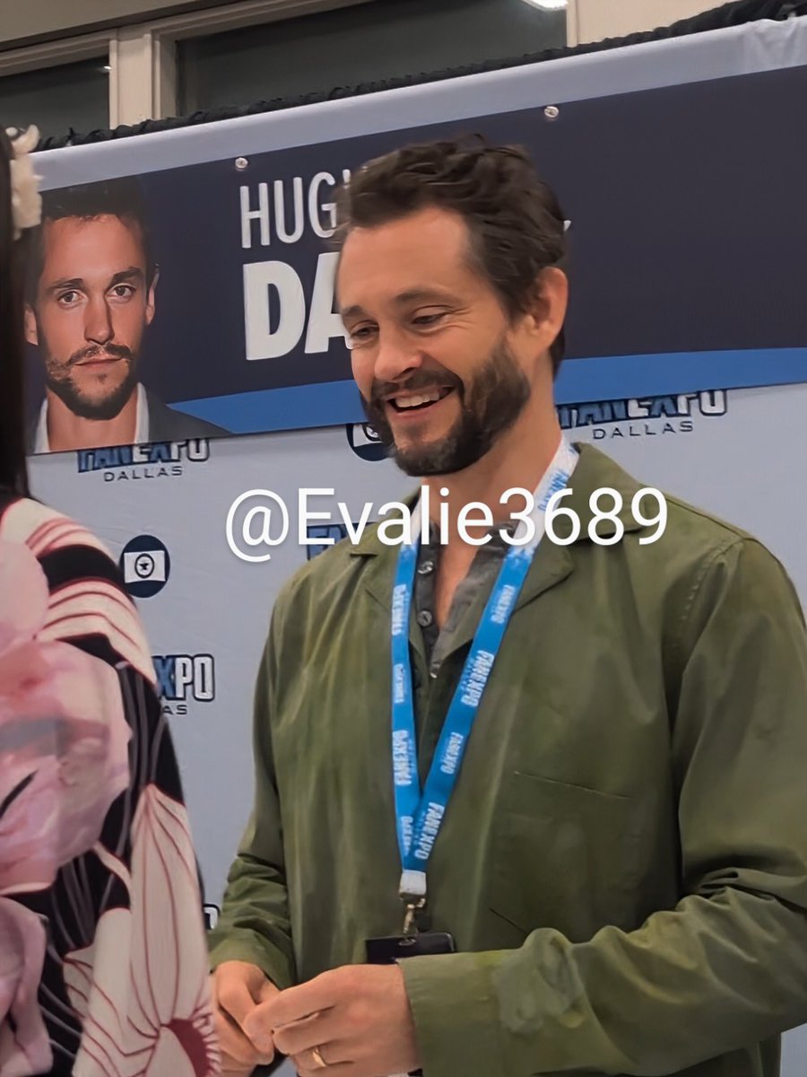 Evalie3689's tweet image. Hugh Dancy has a beard!! Red alert, Hugh Dancy has a beard!!
#DallasHannibalReunion2024