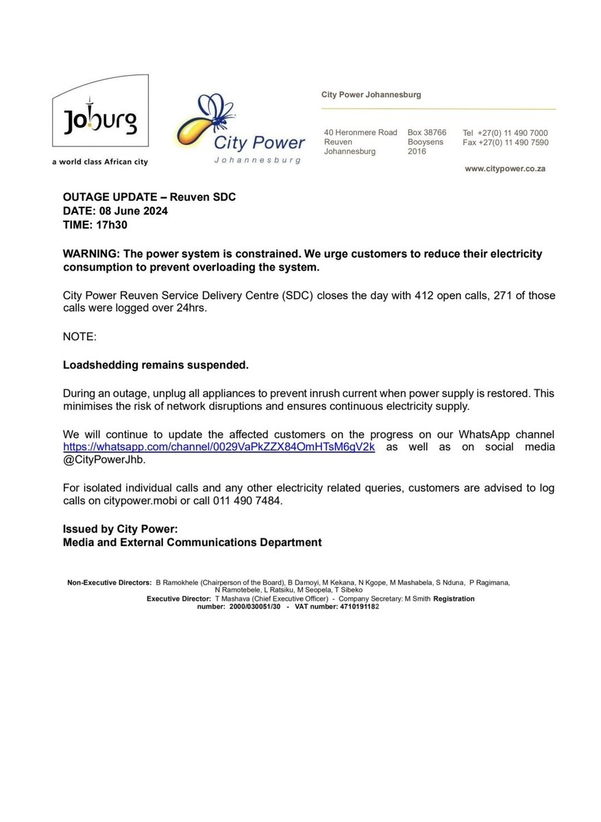 @CityPowerJhb tweet media
