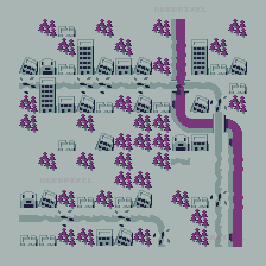 NuraPixel's tweet photo. Cooking art at 10 PM is something lol

I didn't expect to cook something good at this hour 

Enjoy this simple ruined city Pixel Art! https://t.co/vbLKTcMGlm