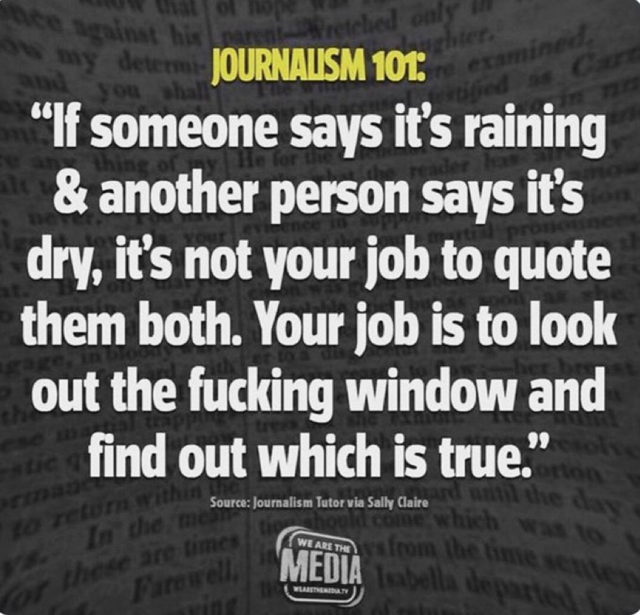 jjohnson623's tweet photo. @greta A journalist would have done some investigation before baselessly spreading what is an obviously untrue sh*tpost on FB. A propagandist would not.
Thanks for self identifying. https://t.co/zEhwwecmUb