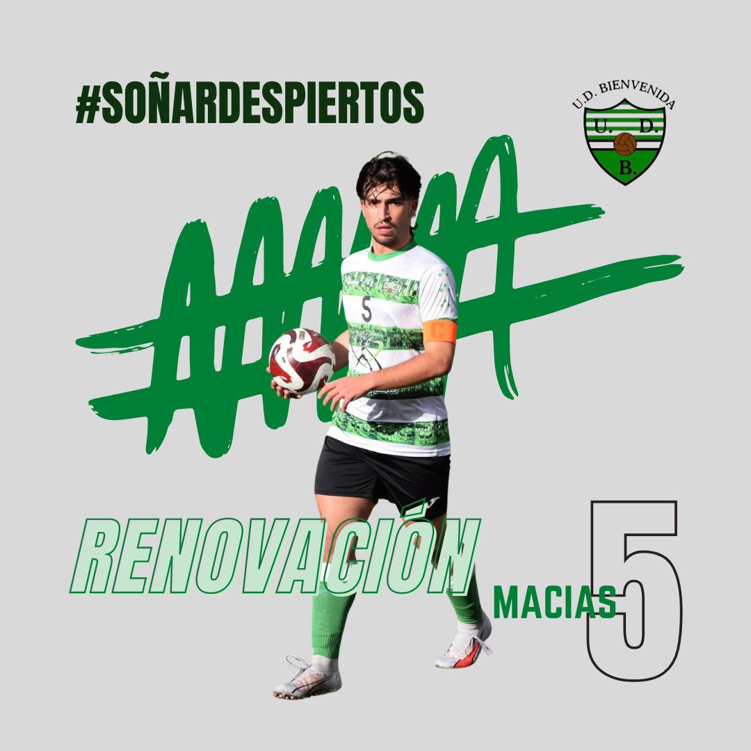 RENOVACIÓN

¡Macías de mi vidaaa! ¿De dónde saliste Macías? ¡Salió del inframundo Macías! ¡Para elevarse hasta el cielo verdiblanco y traernos la gloria!

<a href="/josemabienve04/">maci</a> , gracias por seguir. Por querer, junto a tod@s, #SoñarDespiertos💚🤍