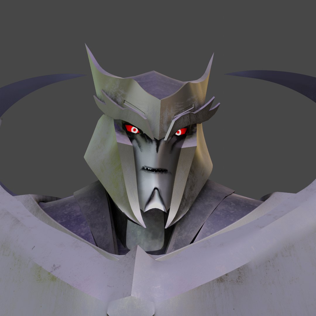 Movie accurate Megatron model from TFP:Predacons Rising for 105$. High Poly model, fully rigged with IK legs and arms, shape keys for face rig, more pics on the site, 

 !!!LINK FOR BUYING!!! hipolink.me/rhddan/product……