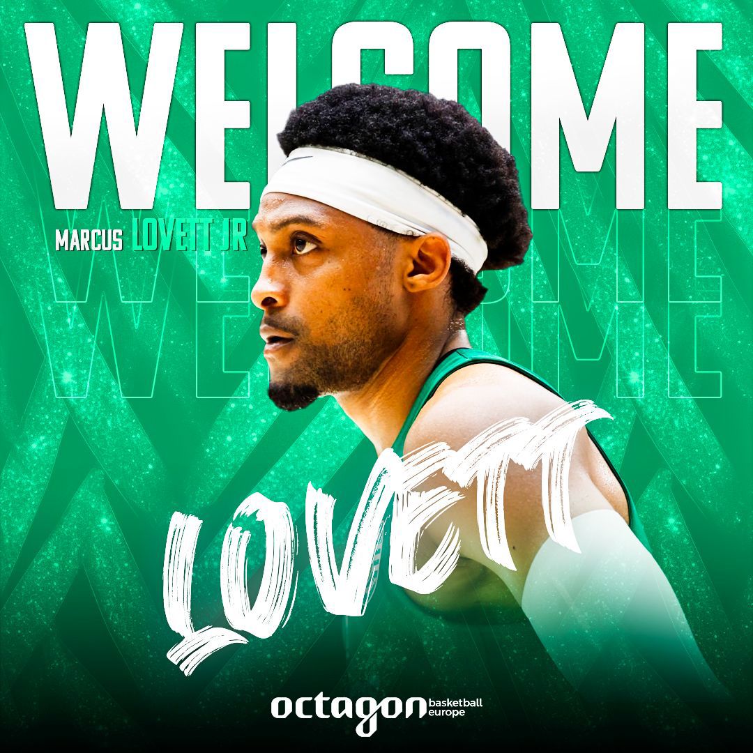 One of the top scorers of the FIBA Europe Cup this season joins our agency, as we are happy to welcome Marcus Lovett Jr. who averaged more than 20ppg with Sporting Lisbon 💪💪💪

#octagonfamily