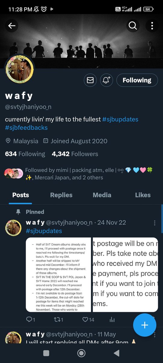 mimialacart's tweet photo. #sjbfeedbacks
SCAMMER / MANDARAYA / LIAR / CHEATER PH MY CN INA JP KR SG USA
@svtyjhaniyoo_n @prettycloudsgo
THIS PERSON SCAMMED AN ESTIMATED AMOUNT OF MORE THAN 1MIL PHP / 80K MYR / 17,000USD
Last contact through whatsapp: June 7, 2024 https://t.co/MsHvY93Bwi