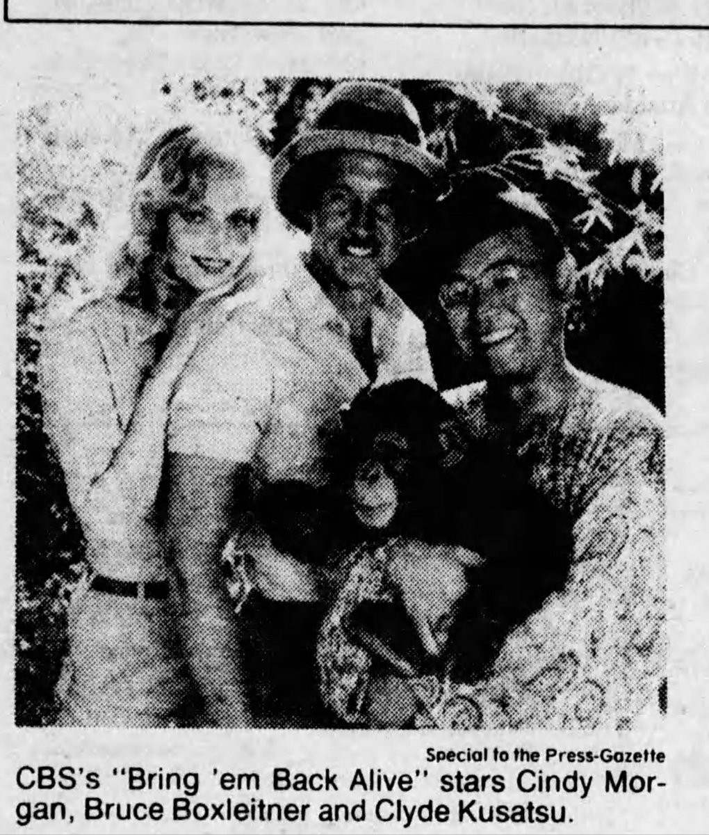 BoxfanStill's tweet photo. Bruce Boxleitner
Bring Em Back Alive
Bruce Boxleitner, Clyde Kusastu, Cindy Morgan
@boxleitnerbruce @BruceItalian @fanofBoxleitner @bb_germanfan @clydekusatsu #CindyMorgan #BringEmBackAlive https://t.co/Up2J4H7iJR