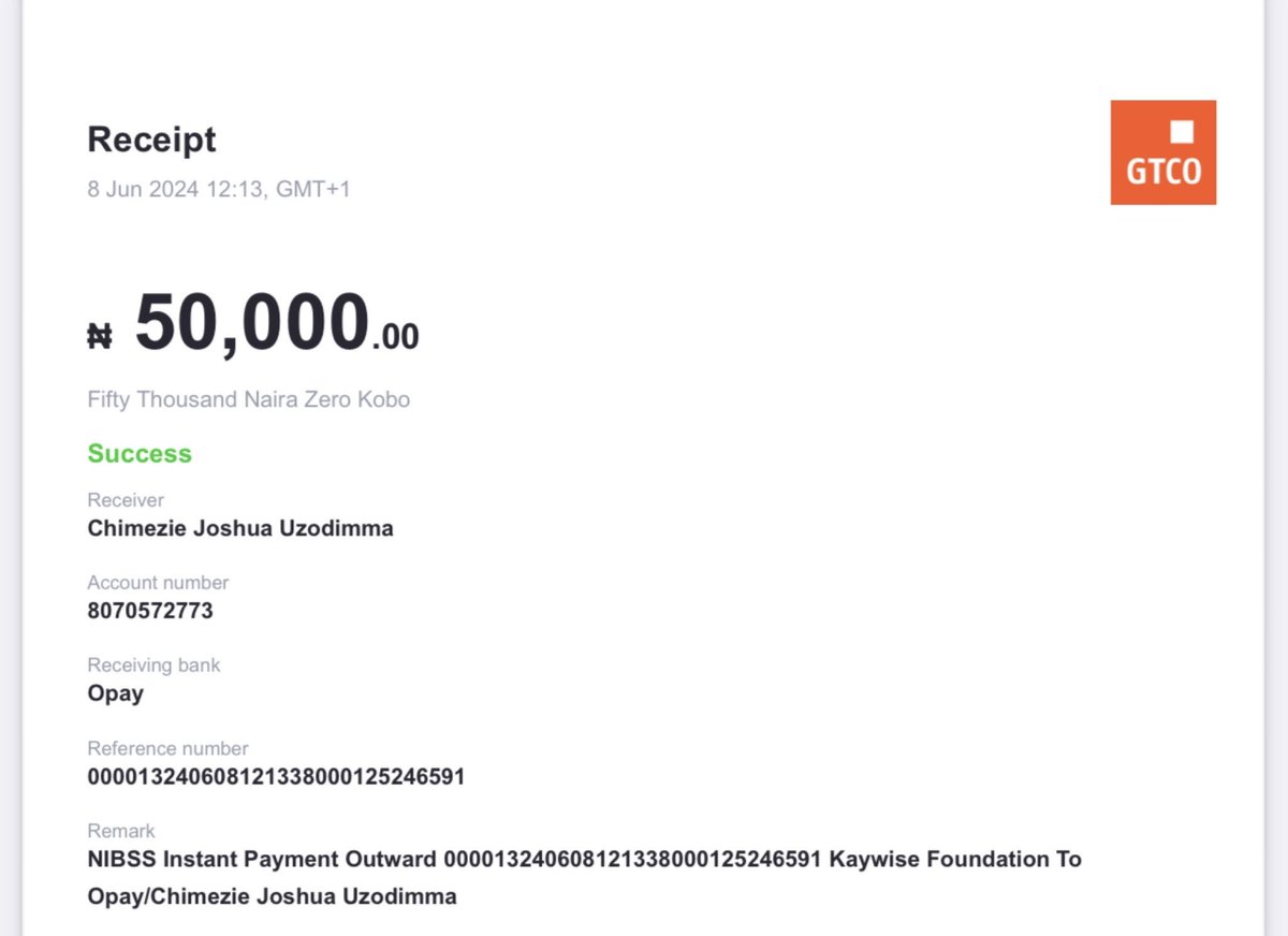 Kaywise Foundation tweet media