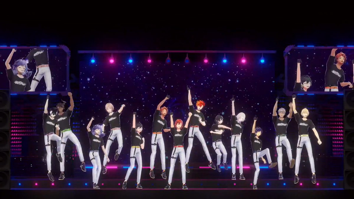 🌟#ホロスタ5周年ライブ🌟  

アンコールはもちろん「Just Follow Stars」
行こう 俺たちと巡る Blue world！

🔽配信チケット
holostars-movinon.hololivepro.com/tickets/

🔽グッズ購入
shop.hololivepro.com/products/holos…

#ホロスターズ