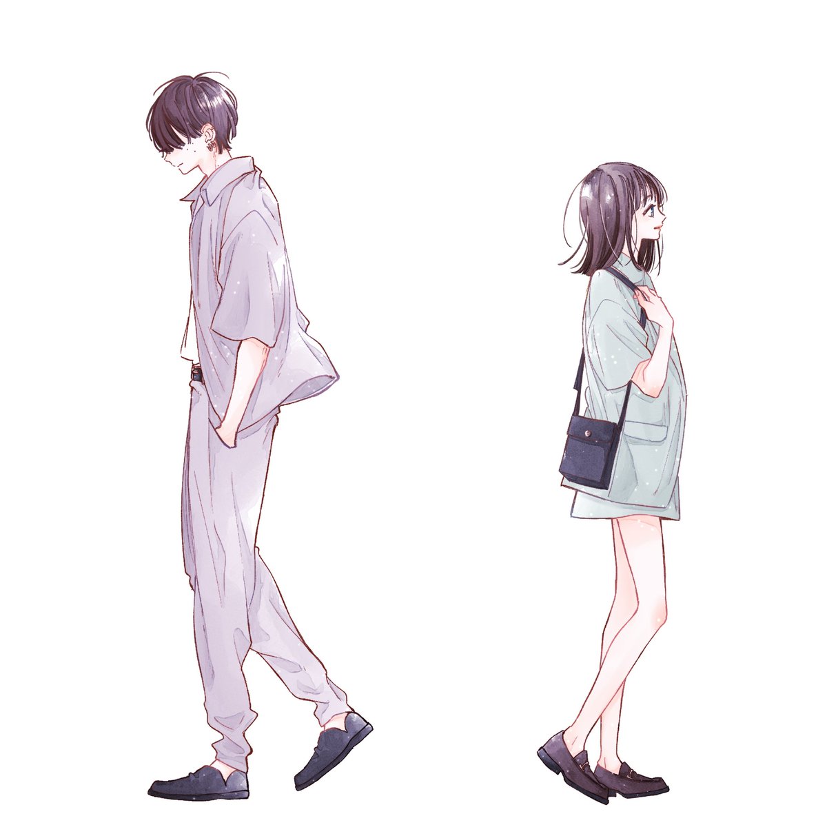 「過去と今 #お姉ちゃんの翠くん」|目黒あむのイラスト