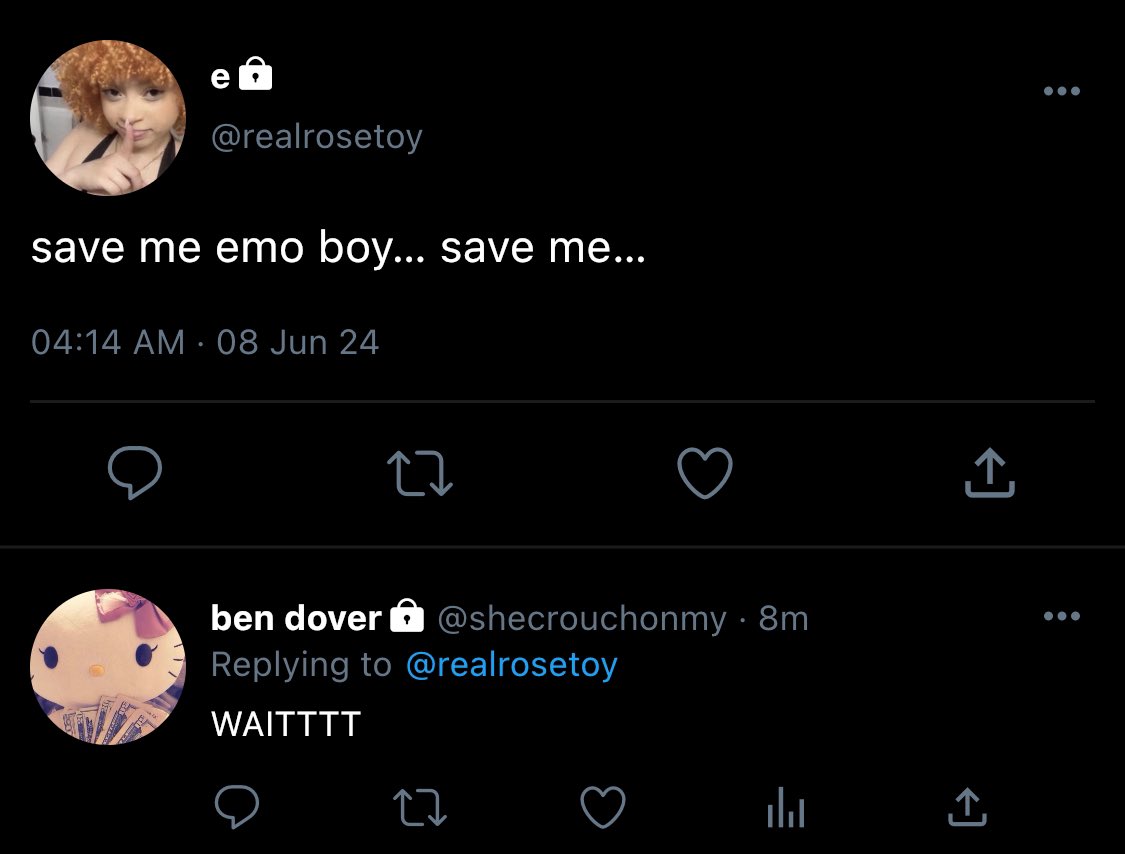 worthit4once's tweet photo. down bad | a socmed au

in which barty and regulus are best friends, evan is barty’s roommate, and james happens to be collateral https://t.co/NfTDEcIRdF