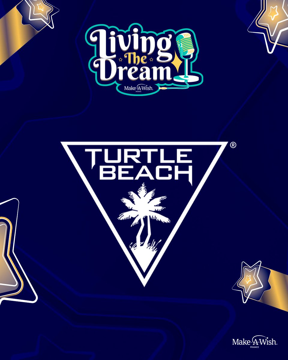 A l'occasion de notre marathon caritatif #LivingTheDream au profit des enfants gravement malades, 1 casque gaming <a href="/TurtleBeachFR/">Turtle Beach France</a> est à GAGNER ! ✨

Pour tenter ta chance :
✅ Follow <a href="/MakeAWishFrance/">Make-A-Wish France</a>
🔁 RT ce Tweet

TAS lundi
