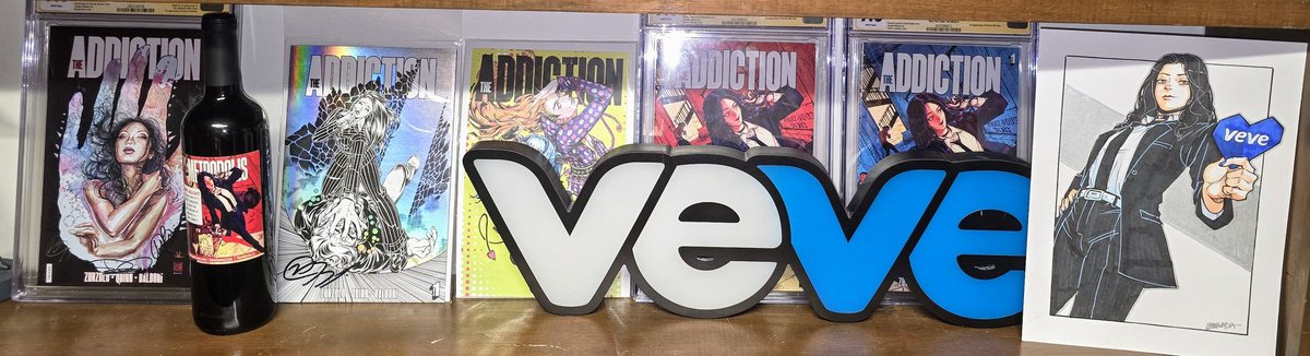 I can't put in words how excited I am to add this original Niki Tino artwork by the amazing artist Andres Labrada to my The Addition collection. <a href="/veve_official/">VeVe | Digital Collectibles</a> <a href="/VincentZurzolo/">Vincent Zurzolo</a> #stillhere