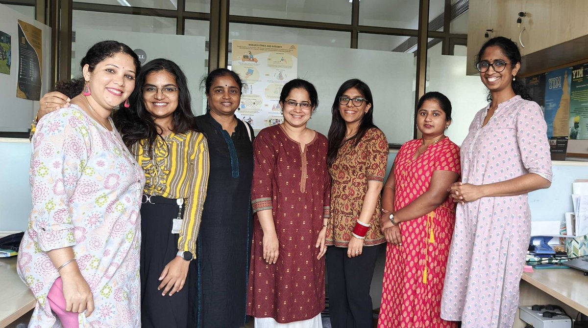IndiaBioscience's tweet photo. We had a visit from our new Board member, Krishnaveni Mishra, a Professor at the @HydUniv. 🤩 

We always enjoy having the community drop into our office or meeting you at conferences and workshops across India. 🇮🇳 

See an #IndiaBioscience team member? Come by and say hi! 👋 https://t.co/LuYwnbUDzh