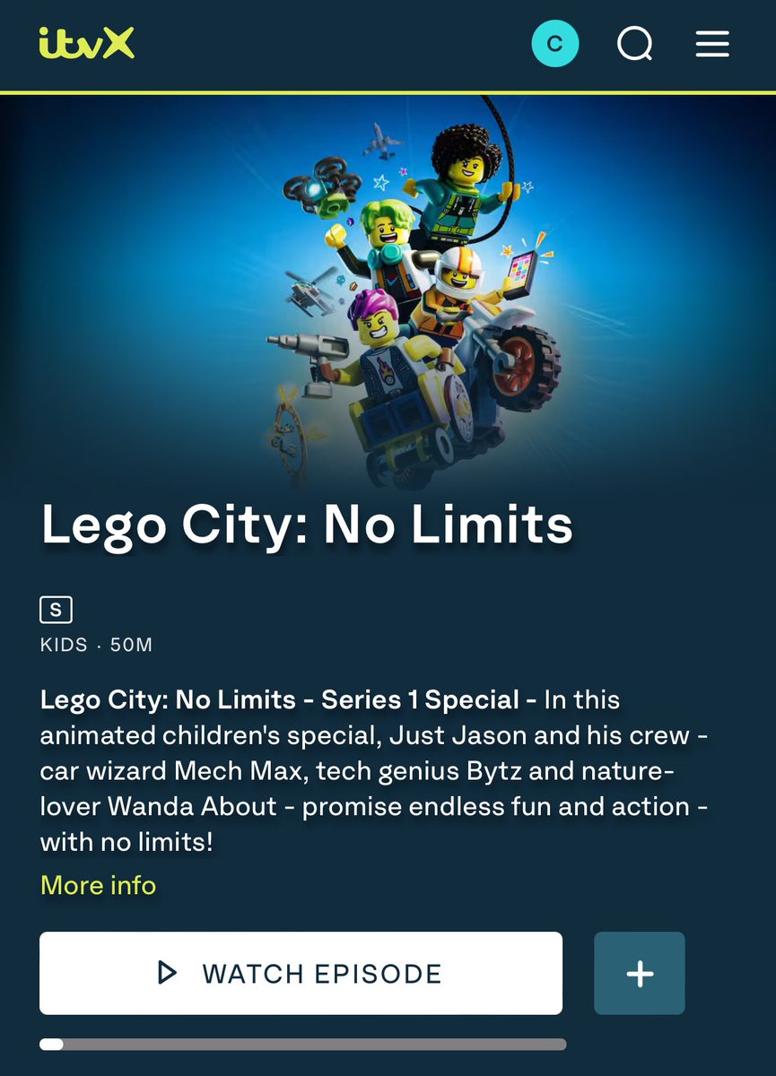 Chris Douch (@thisisdouch) on Twitter photo Excited to see that LEGO City: No Limits has been released as a 50-minute special on <a href="/ITVX/">ITVX</a>
Had a lot of fun working on this with <a href="/bishy14/">James Bishop</a> and the teams at <a href="/LEGO_Group/">LEGO</a> and <a href="/blue_zoo/">Blue Zoo Animation Studio</a>
#legocity #legocitynolimits
itv.com/watch/lego-cit… Excited to see that LEGO City: No Limits has been released as a 50-minute special on <a href="/ITVX/">ITVX</a>
Had a lot of fun working on this with <a href="/bishy14/">James Bishop</a> and the teams at <a href="/LEGO_Group/">LEGO</a> and <a href="/blue_zoo/">Blue Zoo Animation Studio</a>
#legocity #legocitynolimits
itv.com/watch/lego-cit…