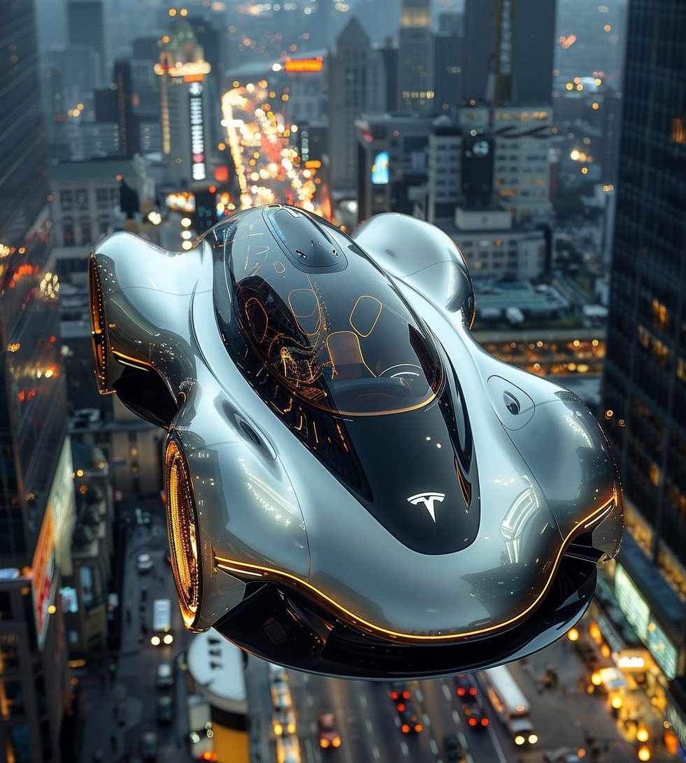 WOULD YOU BUY A FLYING TESLA!?
