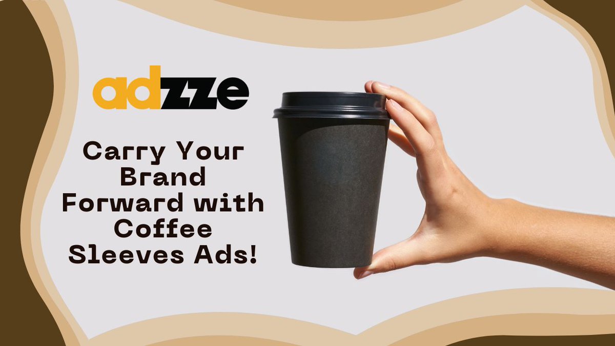 🚀 Boost Your Brand with Coffee Sleeves Advertising! 🚀

Surprise your audience with an innovative advertising approach by printing your logo and message on coffee sleeves. Here’s how it works: adzze.com/coffee-sleeves…

#Advertising #marketing #BrandAwareness #coffeesleeves