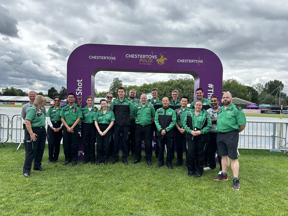 Phil Parrish (@phil_parrish) on Twitter photo Successful Day 1 now onto Day 2 of this years <a href="/PolointhePark/">Chestertons Polo in the Park</a> leading the <a href="/stjohnambulance/">St John Ambulance England</a> team during #volunteerweek working alongside <a href="/EventMedConsult/">Event Medical Consultancy</a> to deliver a safe event.
#mysjaday #sja <a href="/SJAOperations/">St John Ambulance’s Operations Team</a> #eventmanager #stjohnpeople <a href="/danbevis/">Dan Bevis</a> Successful Day 1 now onto Day 2 of this years <a href="/PolointhePark/">Chestertons Polo in the Park</a> leading the <a href="/stjohnambulance/">St John Ambulance England</a> team during #volunteerweek working alongside <a href="/EventMedConsult/">Event Medical Consultancy</a> to deliver a safe event.
#mysjaday #sja <a href="/SJAOperations/">St John Ambulance’s Operations Team</a> #eventmanager #stjohnpeople <a href="/danbevis/">Dan Bevis</a>