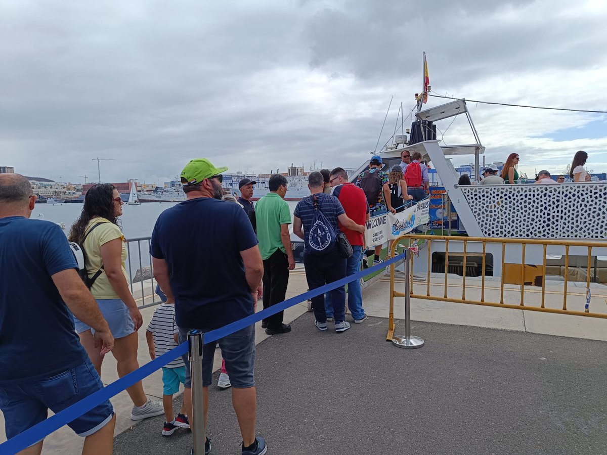 LasCanteras's tweet image. Día grande en la Feria del Mar #FIMAR