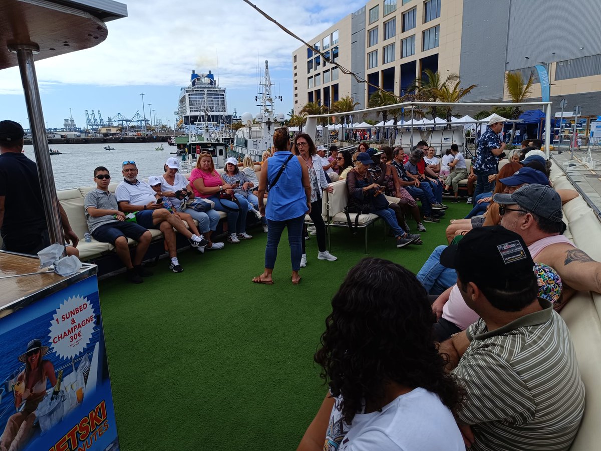 LasCanteras's tweet image. Día grande en la Feria del Mar #FIMAR