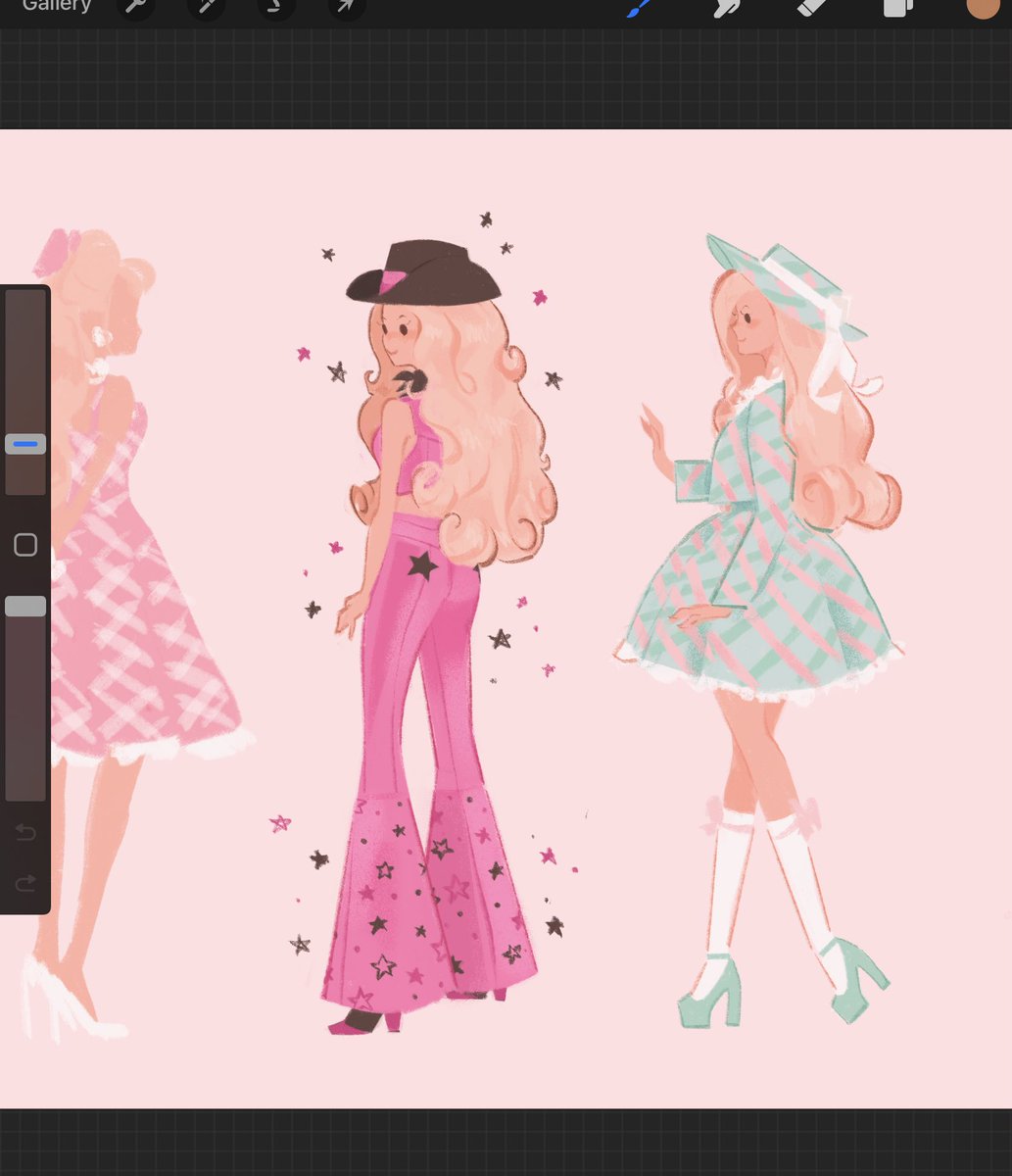 barbie wip from last year ☹️ highkey miss the barbie fever