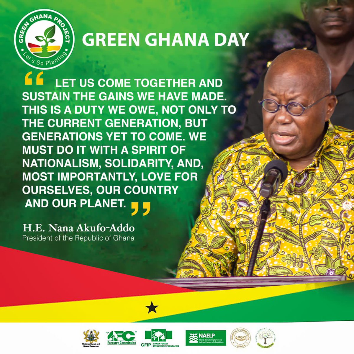 ForVolta's tweet photo. The 2024 edition of Green Ghana Day!
#GreenGhanaDay
#LetsGoPlanting
@mlnrgovgh
@SamuelAJinapor https://t.co/onxpsnEP78