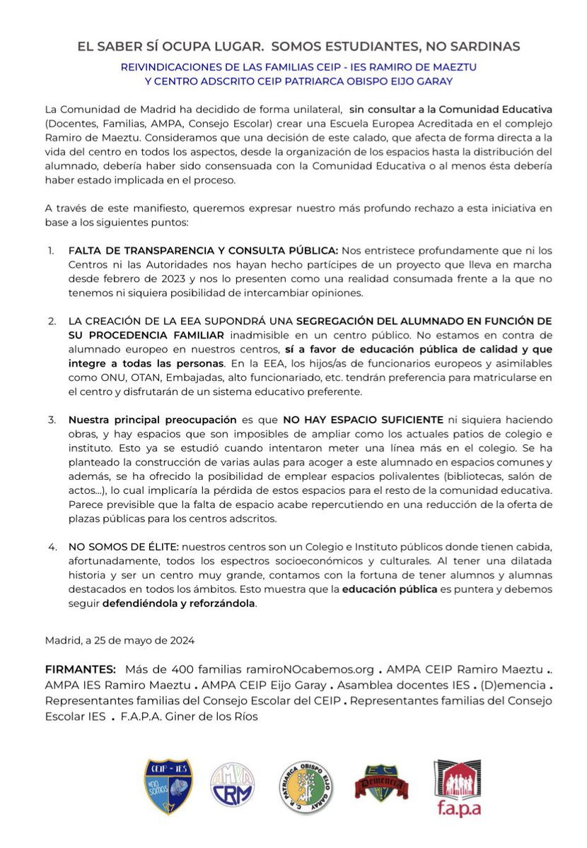 afavordelramiro's tweet photo. Y si aún no sabes por qué estamos en contra, por favor lee nuestro manifiesto https://t.co/Jgxq9sPrI1