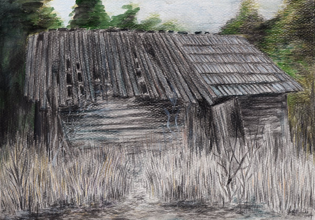 Virivishu's tweet photo. Staro chałpa
a moze i chłapa
#art #traditionalart #drawing #coloredpencils #watercolourart #naturepainting #hut #cabin #abandonedbuilding #watercolorpaint #buildingdrawing #village #shepherdshut #pastoralism https://t.co/UqgsK55vny