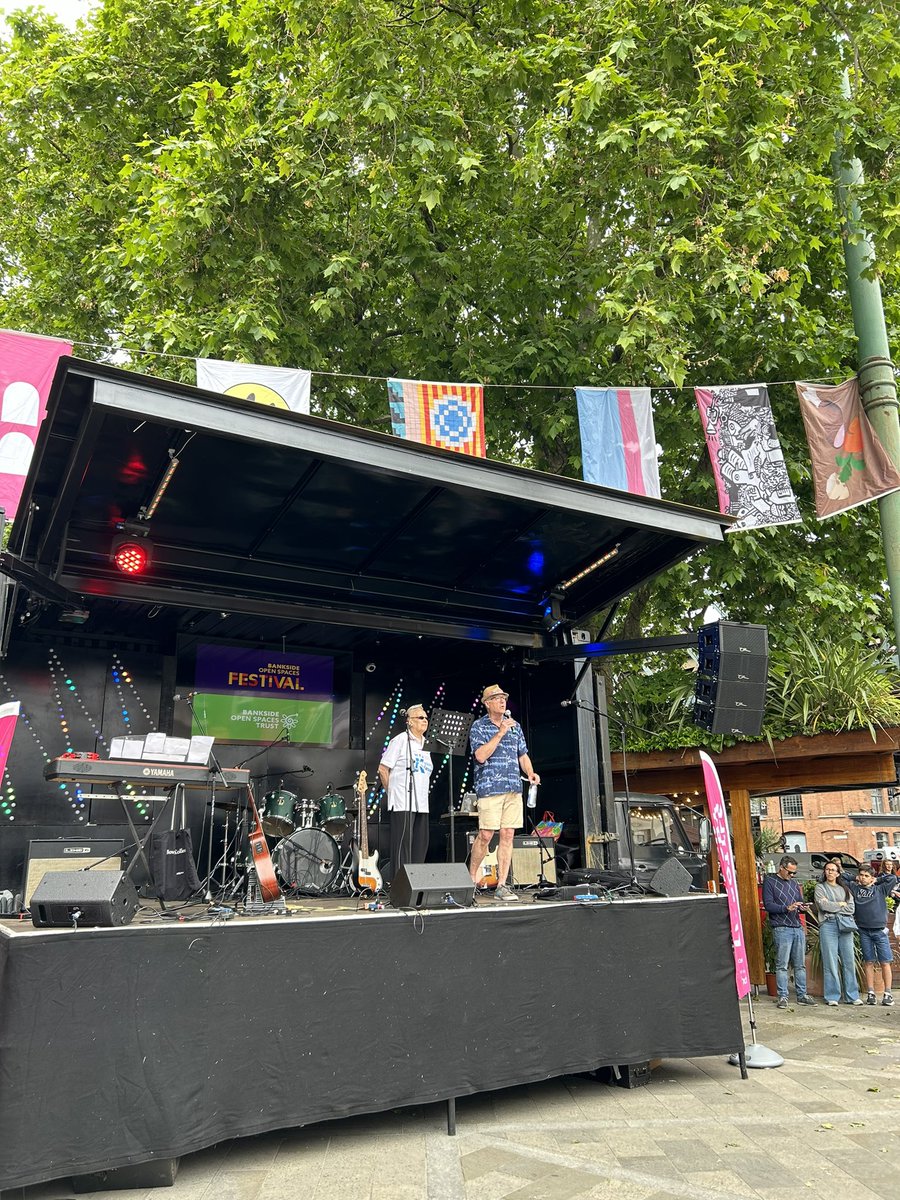 DavidWatsonLD's tweet photo. And weโre off #BOSFEST 2024 begins!
Proudly opened by @mariaadderley and the Latin dancers โค๏ธ๐
The street party is on all day until 9pm. https://t.co/JIYVHiEHkX