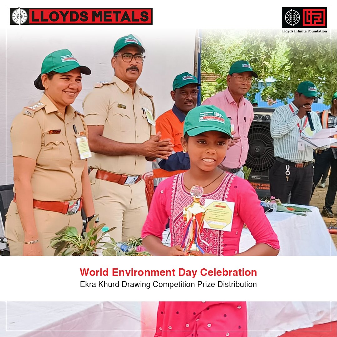 LloydsInfinite's tweet photo. Over 50 young artists participated in a painting competition organized by Lloyds Infinite Foundation for #Environment_Week at Ekra Khurd village. Their passion for our planet shone brightly on their canvases!

#LloydsInfiniteFoundation #CorporateSocialResponsibility #Gadchiroli https://t.co/a28e5DPHS4