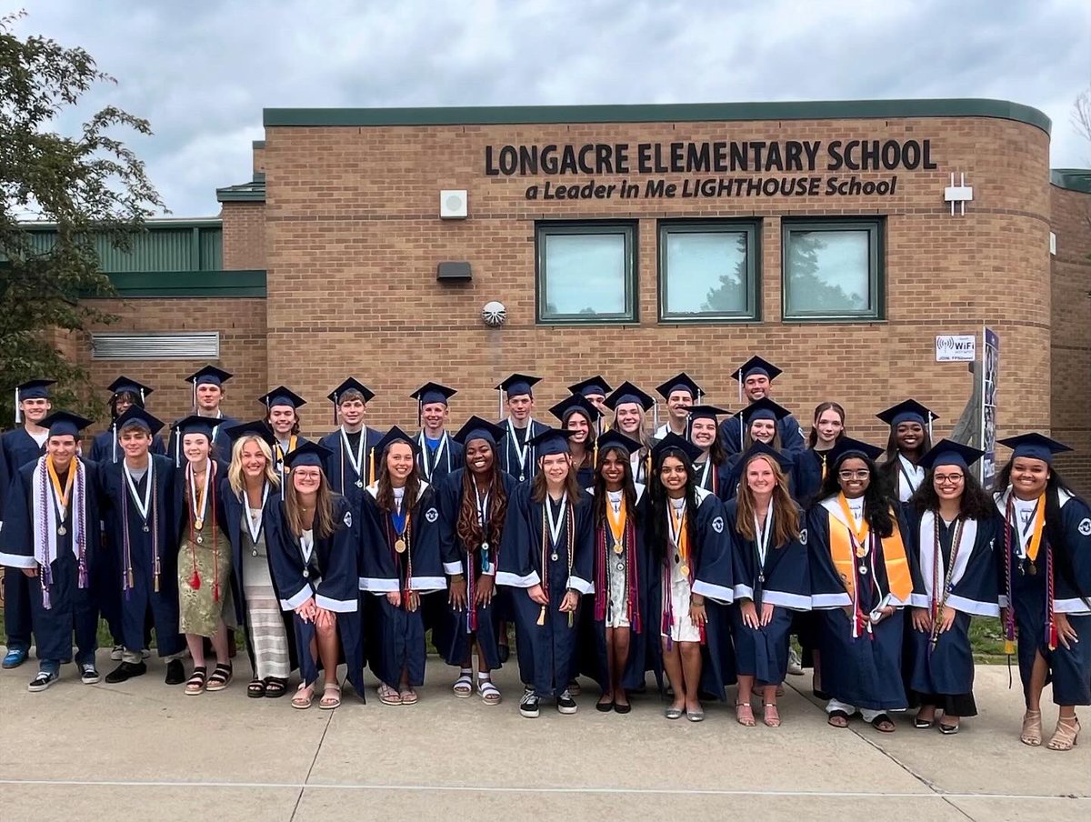 LongacreElem's tweet photo. Longacre Class of 2017 visited for their graduate walk through! Congratulations FPS Class of 2024! https://t.co/BOn3DZgkS9