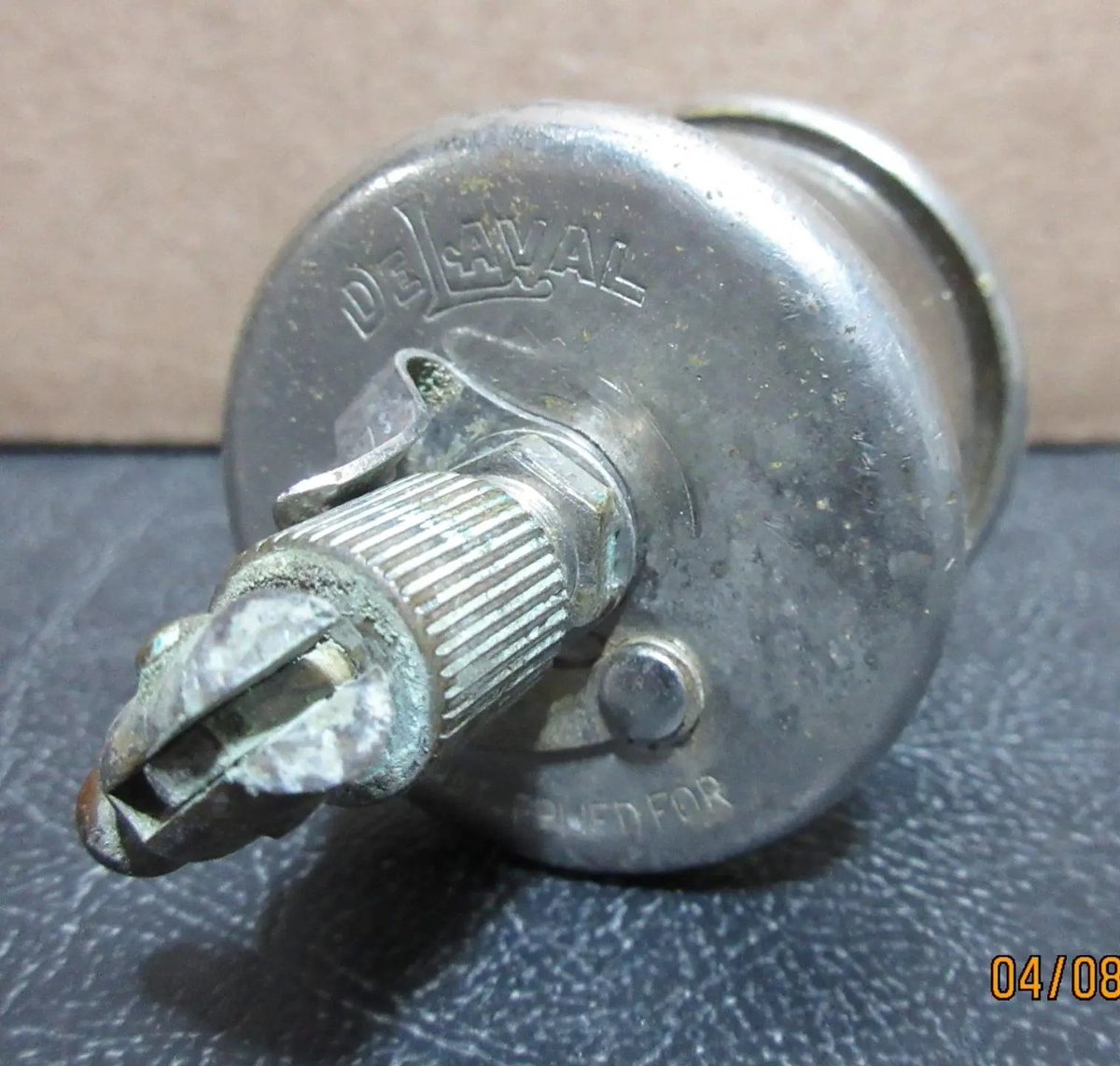 rusticrelics04's tweet photo. Check out Vintage Delaval Separator Drip Feed Oiler Hit Miss Engine Nickle Plated https://t.co/CvCgl5T3AD #eBay via @eBay #farmlife #collector #engine #Creamer #Dairyfarm #farmhouse #farmer #Antique #agtwitter #dairy #livestock #engines #HitMiss #HitNMiss #frontierdays #frontier https://t.co/wttauEuKNd