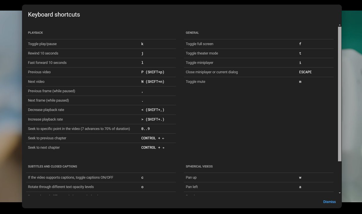 JesvinDenny's tweet photo. Tech Tip Of The Day: Do you want to know all the YouTube shortcuts? Just Press 'Shift + /'. Now you have all the shortcuts available. 

Check the Profile for More! Don't forget to share tips you know in the comments. https://t.co/GusXHnxDMt