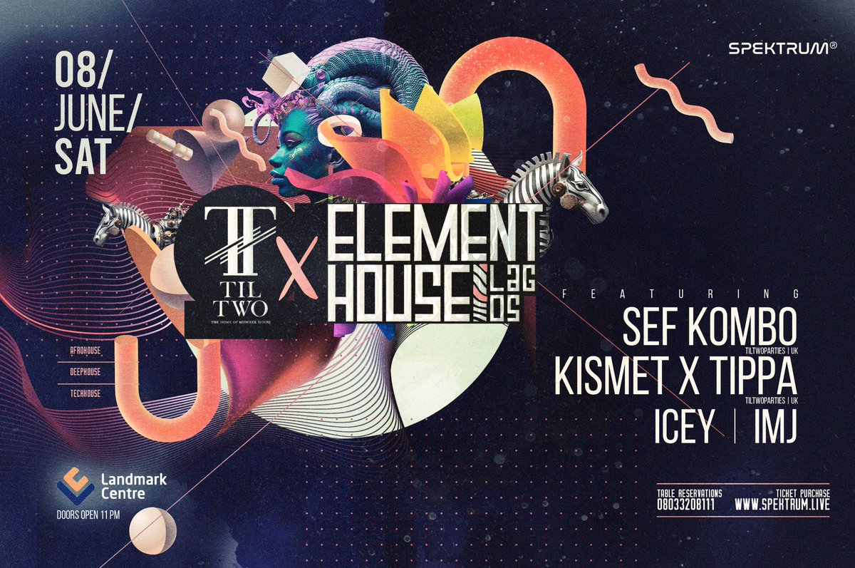 tiltwoparties's tweet image. We have landed in Lagos!! Tonight it’s @djkismet  x @tippademus LIVE!!!

#TilTwo x #ElementHouse
