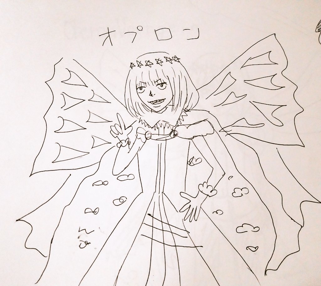 妹さんが我の推したくさん描いてくれてたんだがなんだろう、味があってとても良い、見れば見るほど良いな、スルメイラスト🦑 