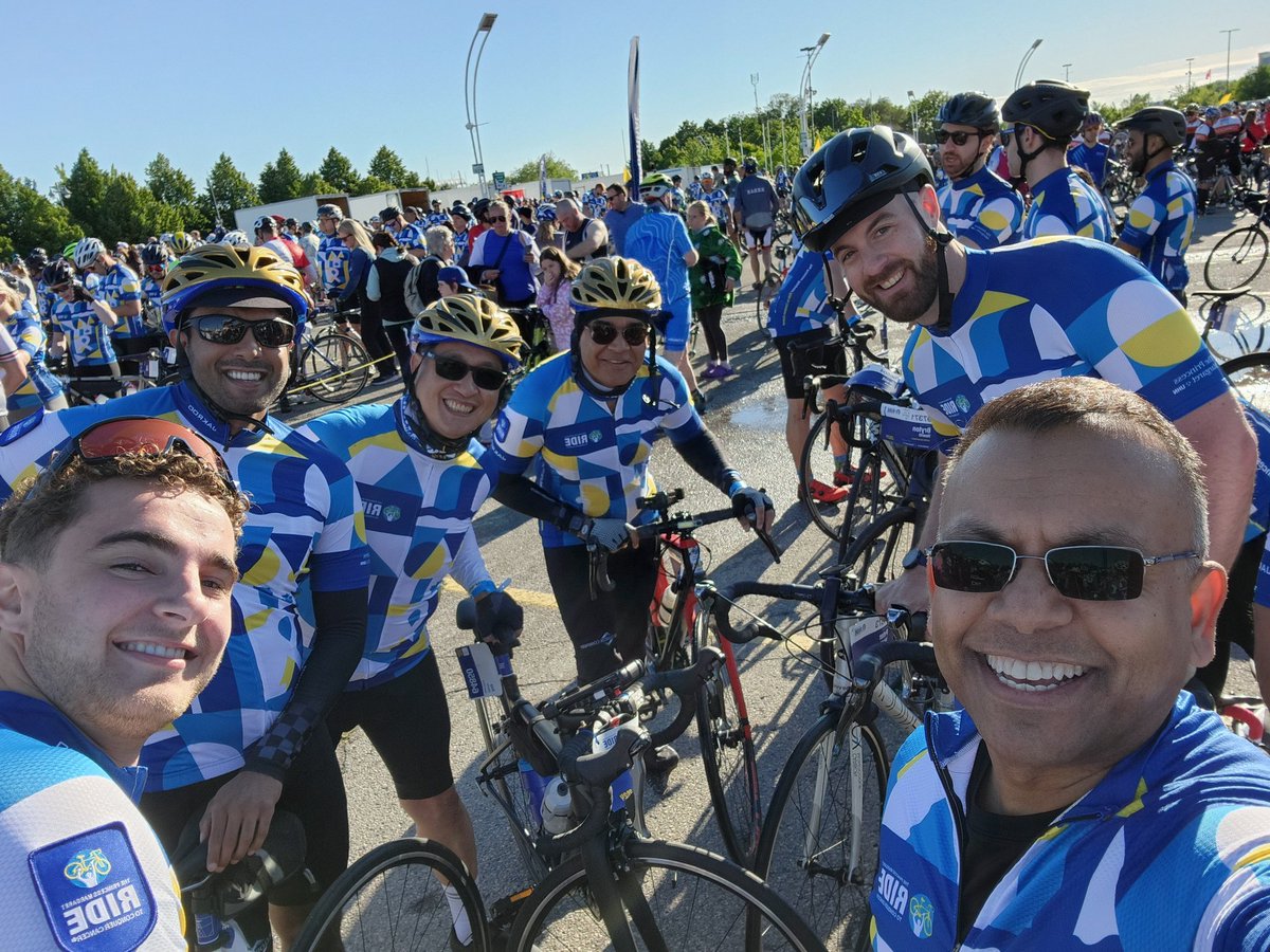 NazaarShadir's tweet image. Princess Margaret Ride To Conquer Cancer.
Team Clorox.
#Ride2Conquer #CancerResearch