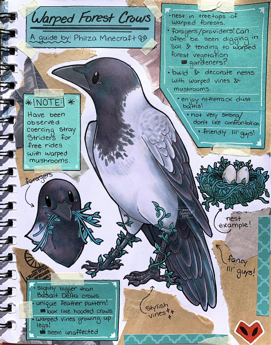 toffee_dip's tweet photo. WAKE UP BABES! MINECRAFT CROWS ARE BACK!!!!!! 🩵🩵🩵

Today I bring you some fancy lads. Tomorrow? Who knows 👀

[#philza #philzafanart #minecraftcrows ] https://t.co/K9HP8BPYxz