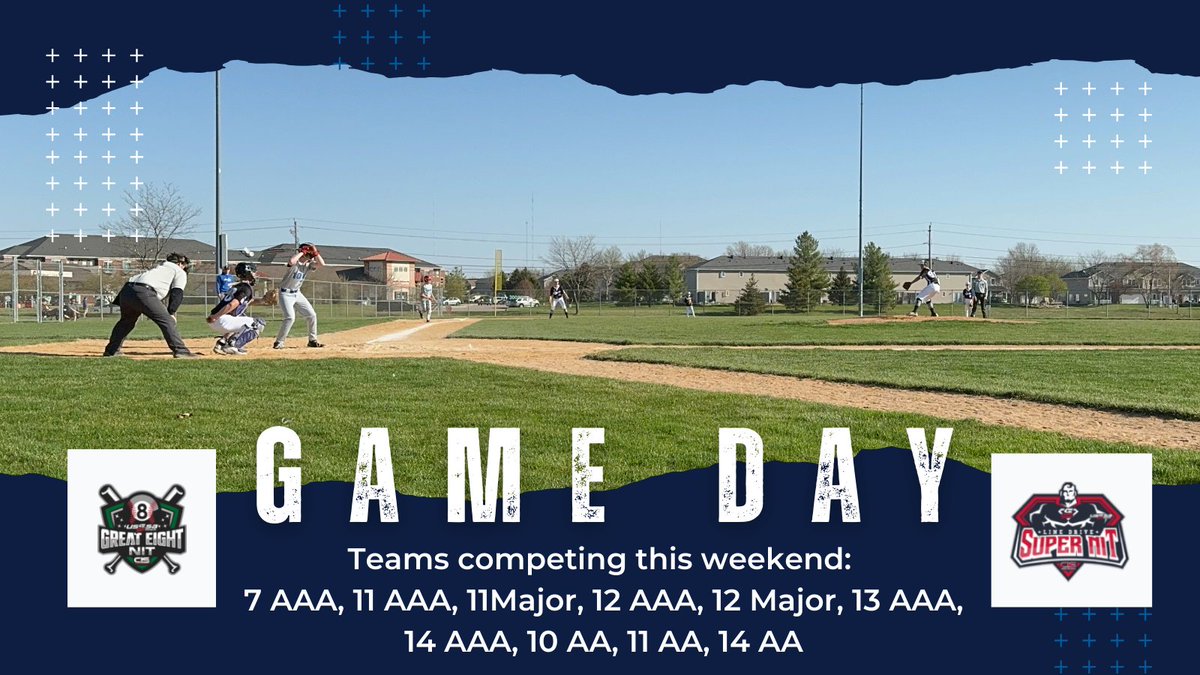 Good luck in this weekend, Prospects! We have teams completing in the Great 8 NIT and CIS Line Drive Super NIT. Bring your A-game, trust your training, and leave it all on the diamond. Go get 'em! ⚾️🔥 #PlayBall #GoProspects