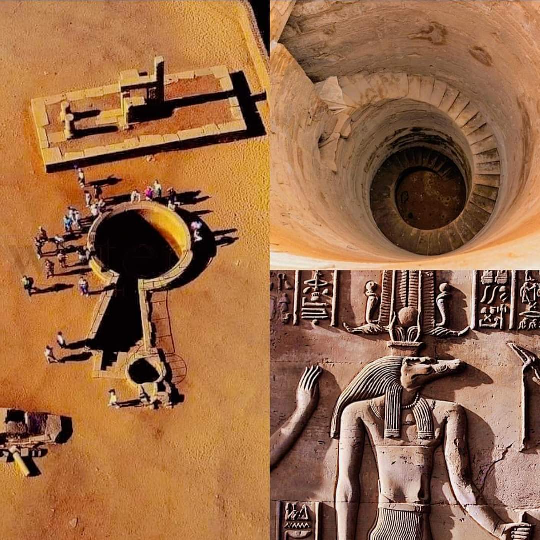 Dr_TheHistories's tweet photo. Temple of Kom Ombo in Egypt provides a fascinating insight into ancient Egyptian technology. The well within the temple complex served as a Nilometer, a tool essential for measuring the water level of the Nile during flooding seasons, crucial for planning agricultural activities. 

Additionally, the presence of a staircase associated with crocodile worship suggests a deep religious significance, perhaps indicating rituals or ceremonies dedicated to crocodile deities. This integration of practicality and spirituality underscores the complexity of ancient Egyptian culture and its intricate architectural design.

#drthehistories