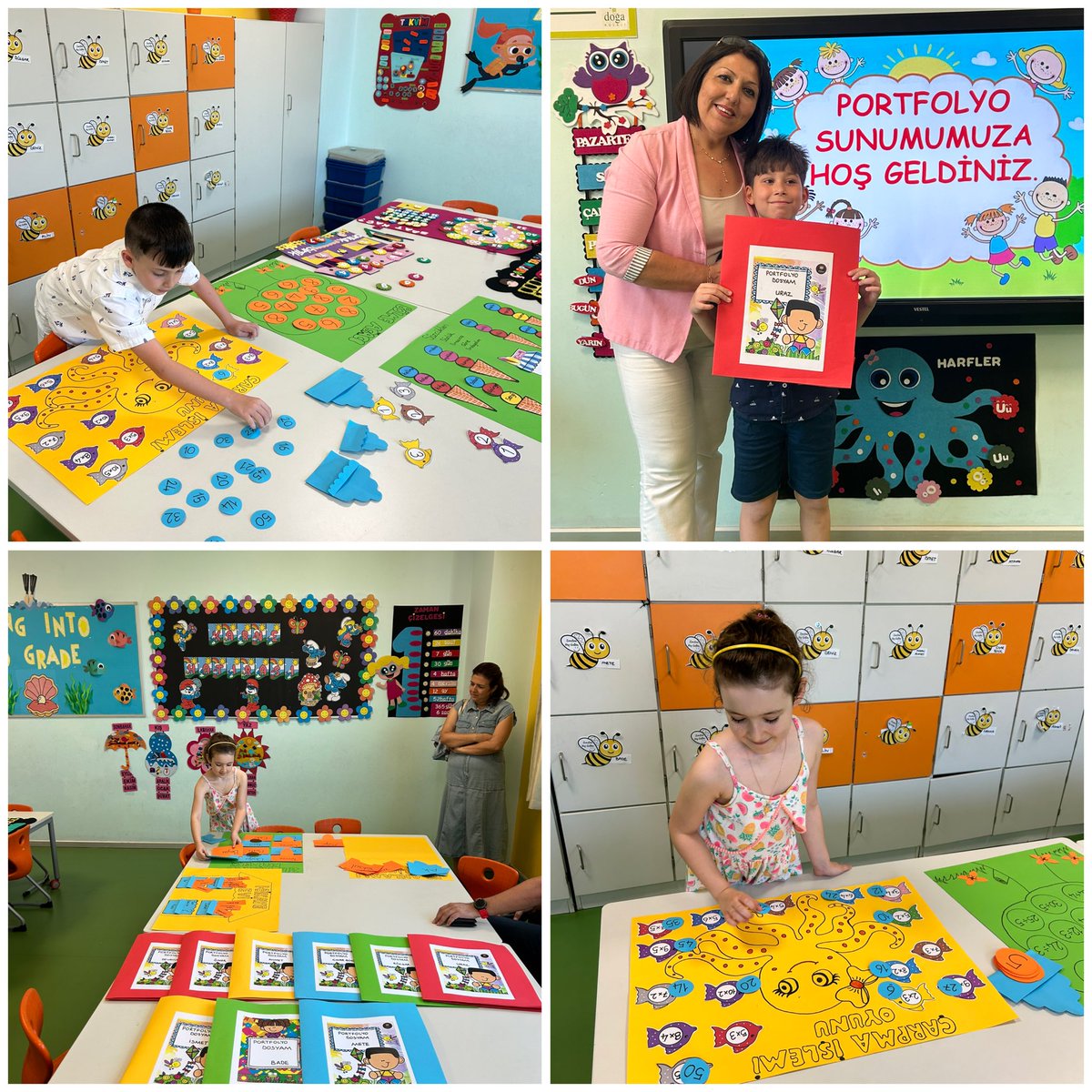 HaticeDirlik's tweet photo. Doğa Koleji Güzelbahçe Kampüsü 2-A sınıfı öğrencileri Portfolyo sunumunda eğlenceli etkinliklerle harika bir performans sergilediler🌸@KvancBarlas @balta1980 @DogaOkullari @NBozalp64903 https://t.co/CO2QS2bgao