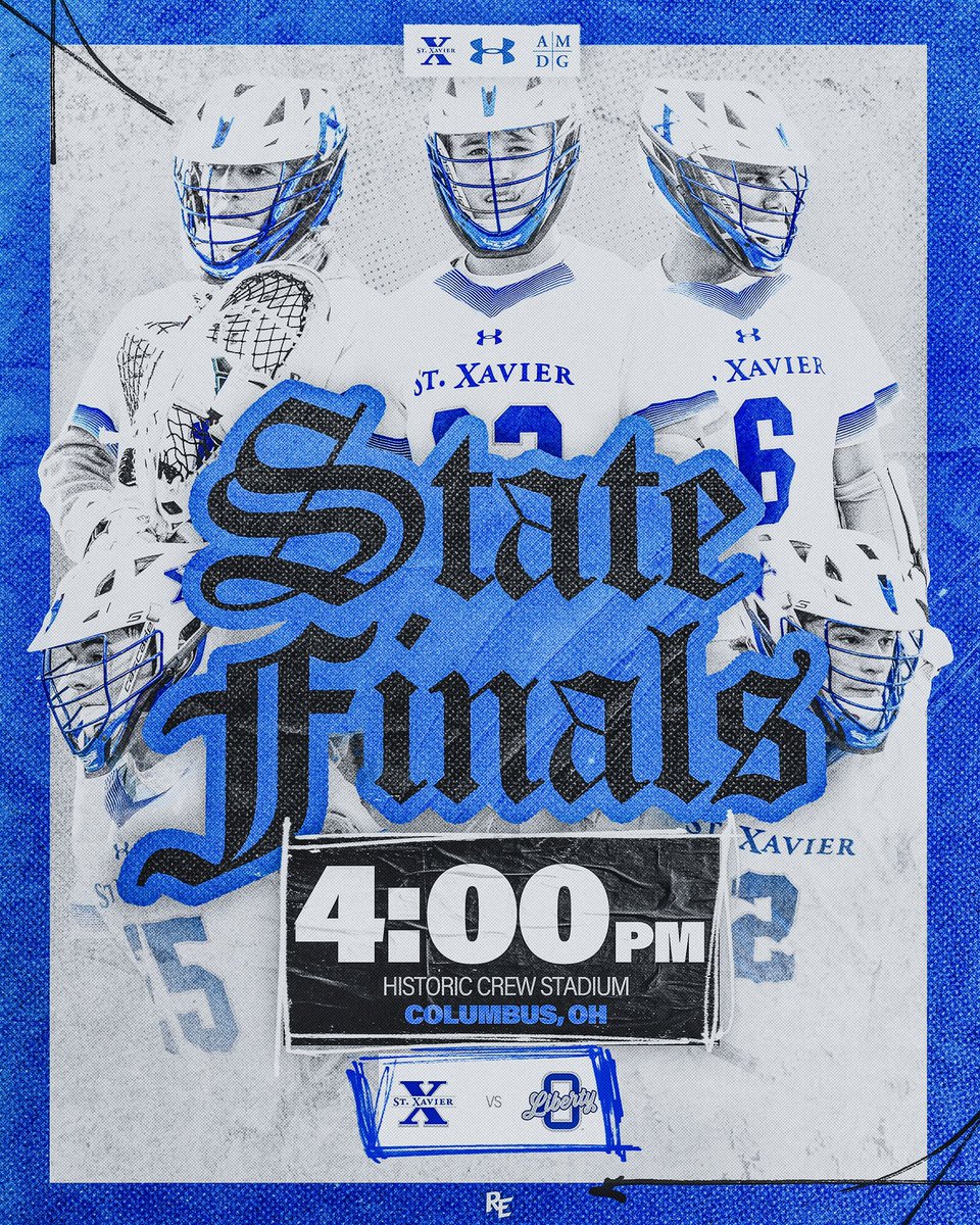 St. Xavier Lacrosse (@stx_lacrosse) on Twitter photo ππ§π. ππ¨π«π. ππππ©.
The Bombers take on Olentangy Liberty today at Historic Crew Stadium for a spot in the history books! BE THERE!
π | Olentangy Liberty
π | Columbus, Ohio
β° | 4:00 pm
ποΈ | ohsaa.org/tickets
ποΈ | tinyurl.com/27btfza7
#GoBombers | #AMDG ππ§π. ππ¨π«π. ππππ©.
The Bombers take on Olentangy Liberty today at Historic Crew Stadium for a spot in the history books! BE THERE!
π | Olentangy Liberty
π | Columbus, Ohio
β° | 4:00 pm
ποΈ | ohsaa.org/tickets
ποΈ | tinyurl.com/27btfza7
#GoBombers | #AMDG