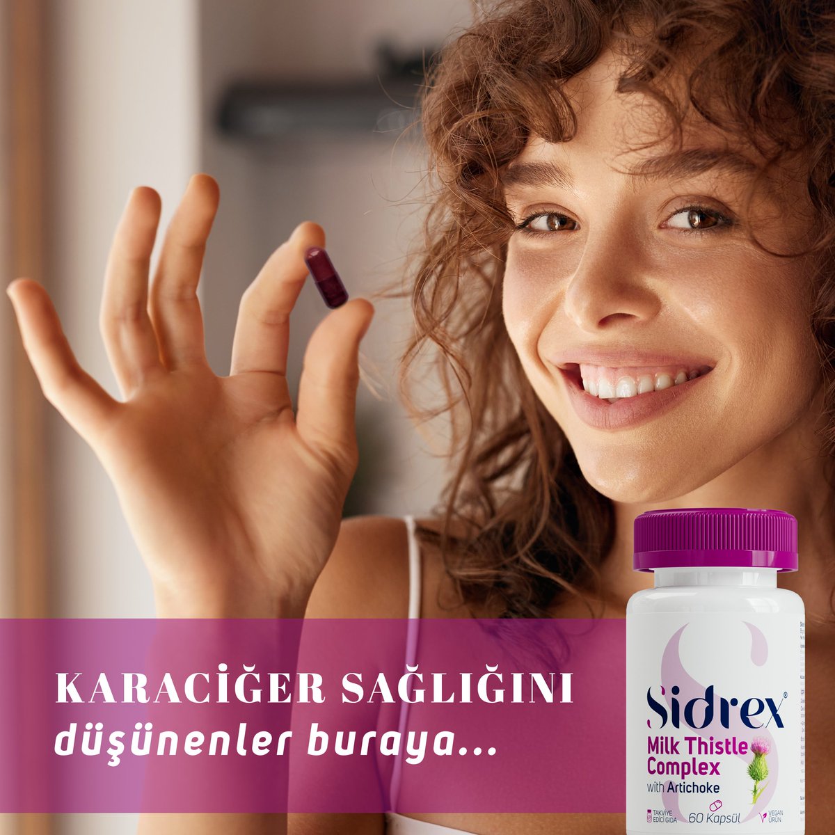 Sidrex_Turkiye's tweet photo. ✨Karaciğer Sağlığına önem verenleri buraya alalım.
🔑Biliyoruz ki, sağlıklı bir karaciğer, sağlıklı bir yaşamın anahtarıdır.

💜Milk Thistle Complex içeriğindeki Kolin ile normal karaciğer fonksiyonlarının korunmasına katkıda bulunur.*

🛒https://t.co/0ut8IOhPjC

 #Karaciger https://t.co/7ExU0OVzcu