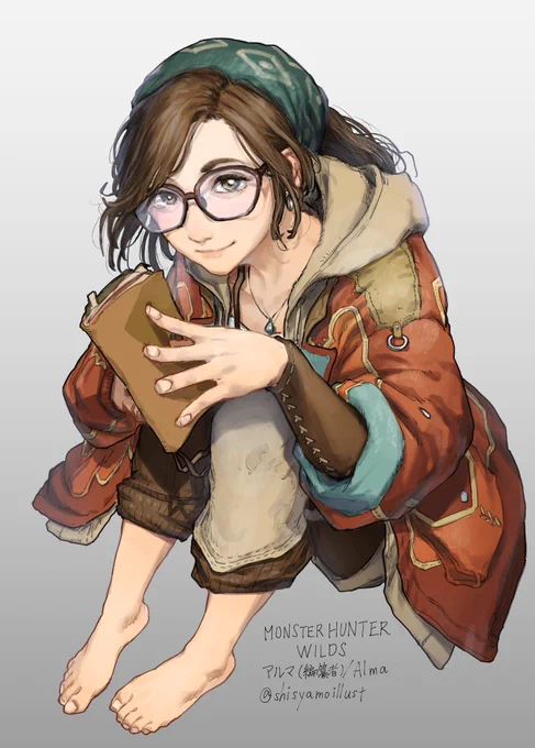 編纂者のアルマちゃん/Alma#モンハンワイルズ #MHWs #MHWilds#MonsterHunter 