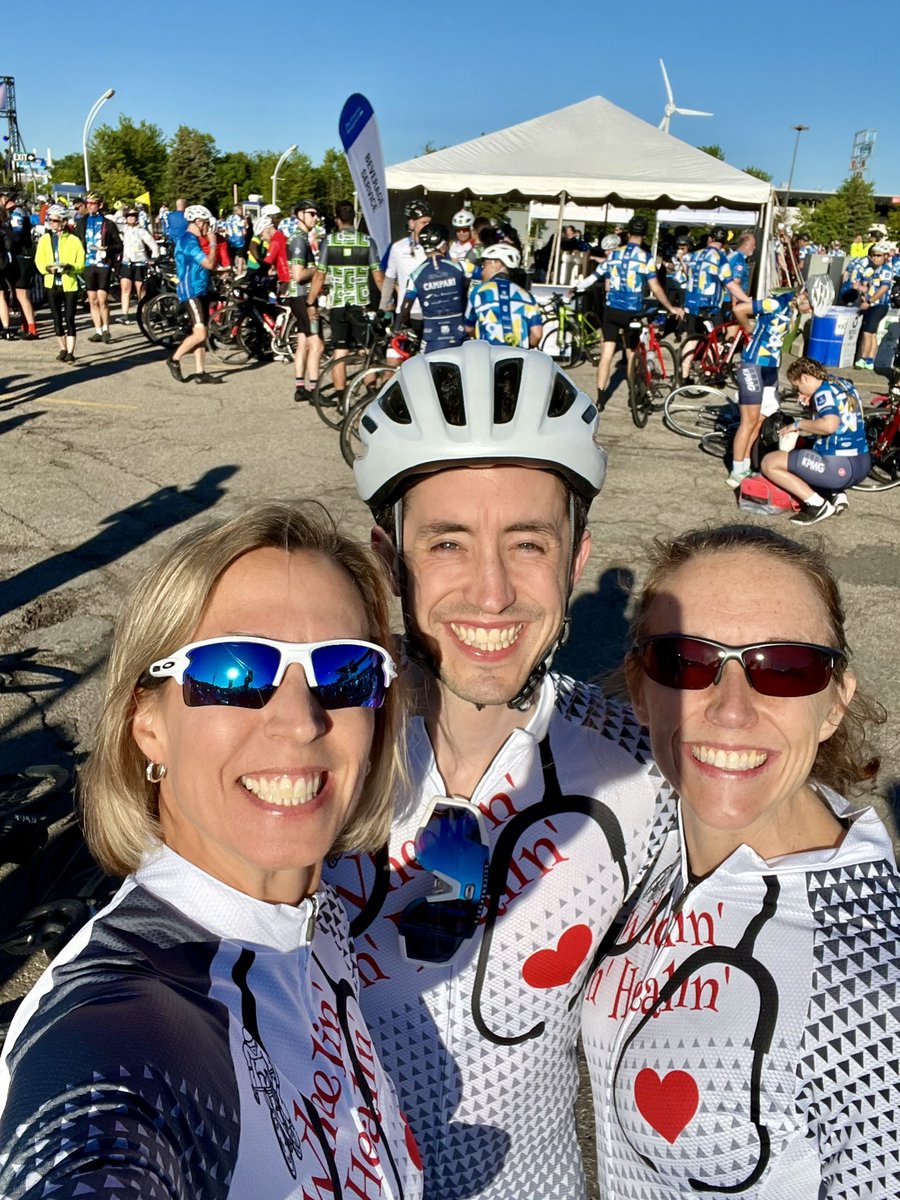 DocMalec's tweet image. Today is the day !!! Wheelin’ and Healin’ ready to ride !!! @HaltonHlthcare @CCHOHT #ride2conquer 🚴🏻