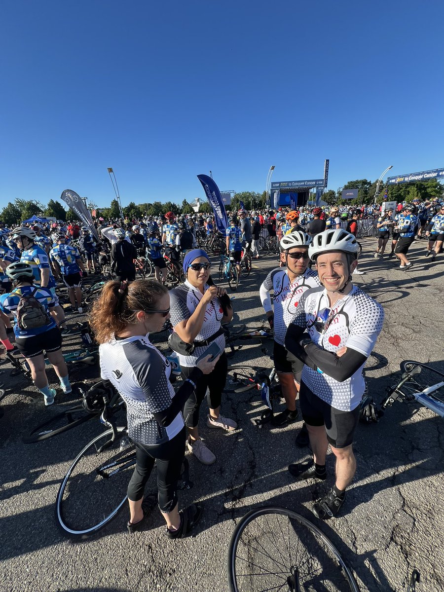DocMalec's tweet image. Today is the day !!! Wheelin’ and Healin’ ready to ride !!! @HaltonHlthcare @CCHOHT #ride2conquer 🚴🏻