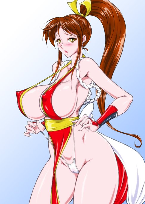 不知火舞絵を貼る流れ・・・ 